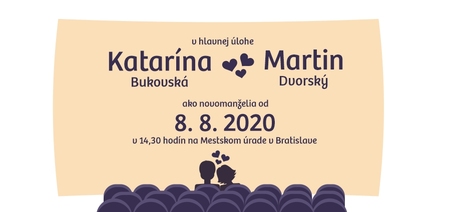 Svadobné oznámenie DLK - 269